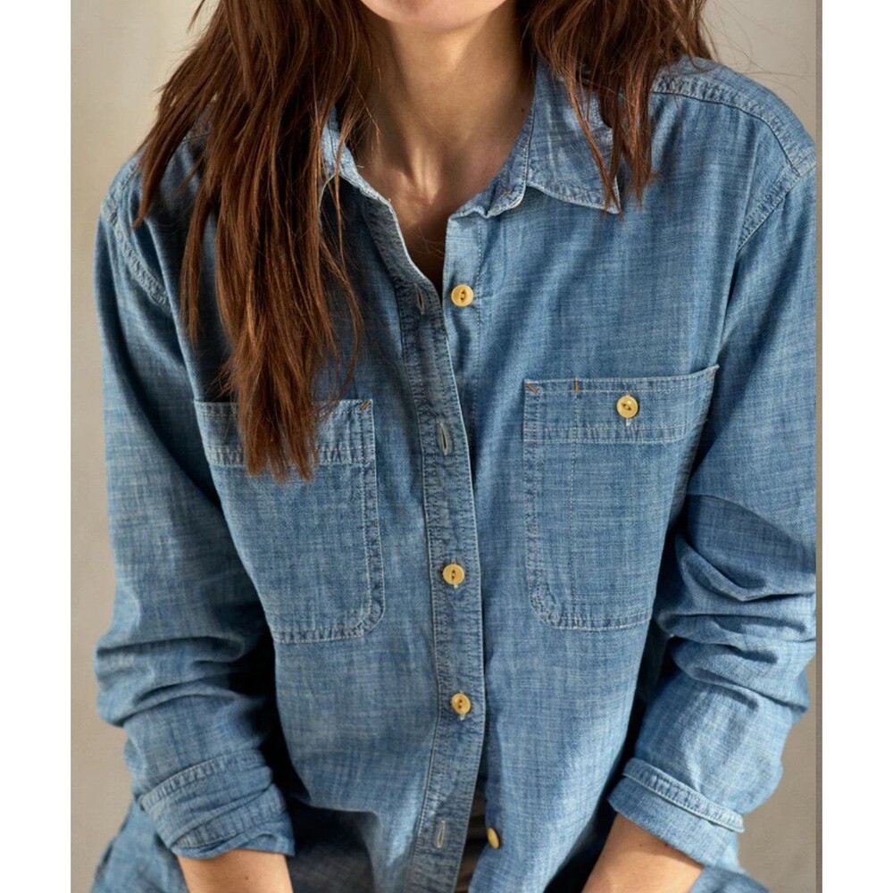 Outerknown Women’s Chambray utility shirt